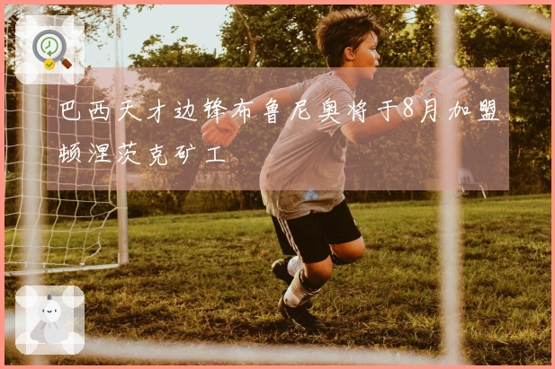 巴西天才边锋布鲁尼奥将于8月加盟顿涅茨克矿工