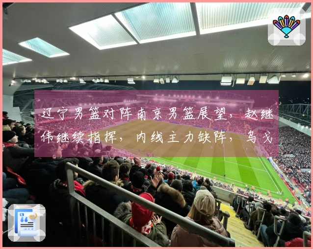 辽宁男篮对阵南京男篮展望，赵继伟继续指挥，内线主力缺阵，乌戈期待年轻球员再度迸发